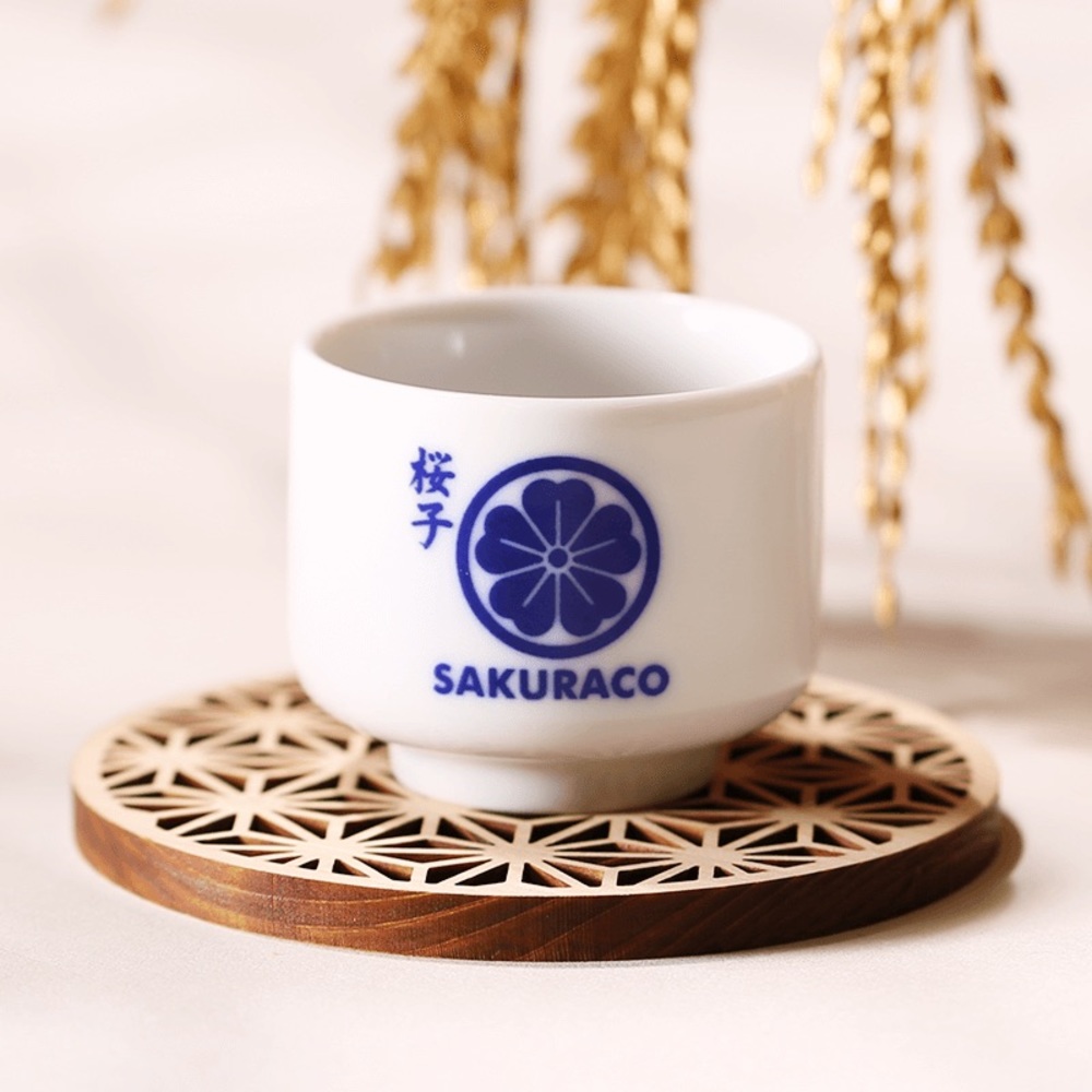 Assorted Japanese Small Plates & Sake Cups
